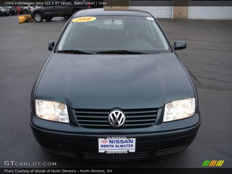 Baltic Green / Grey 2001 Volkswagen Jetta GLS 1.8T Sedan