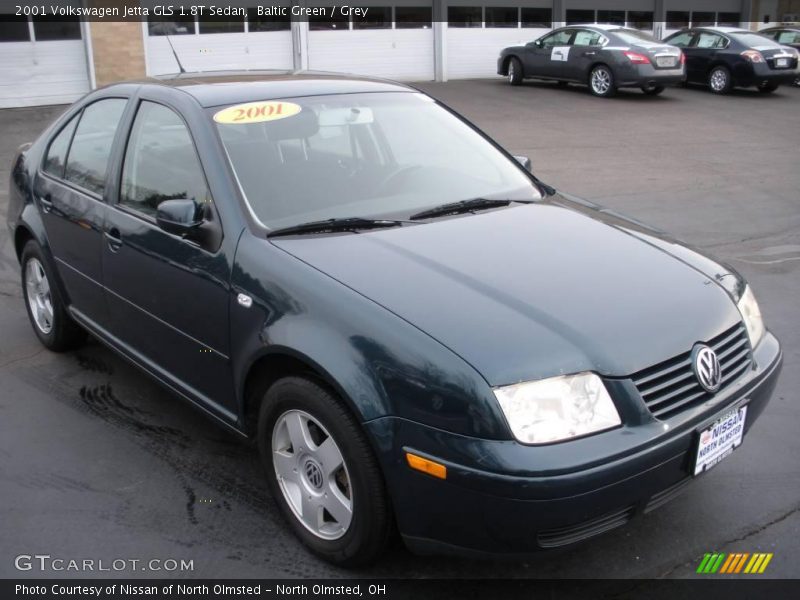 Baltic Green / Grey 2001 Volkswagen Jetta GLS 1.8T Sedan