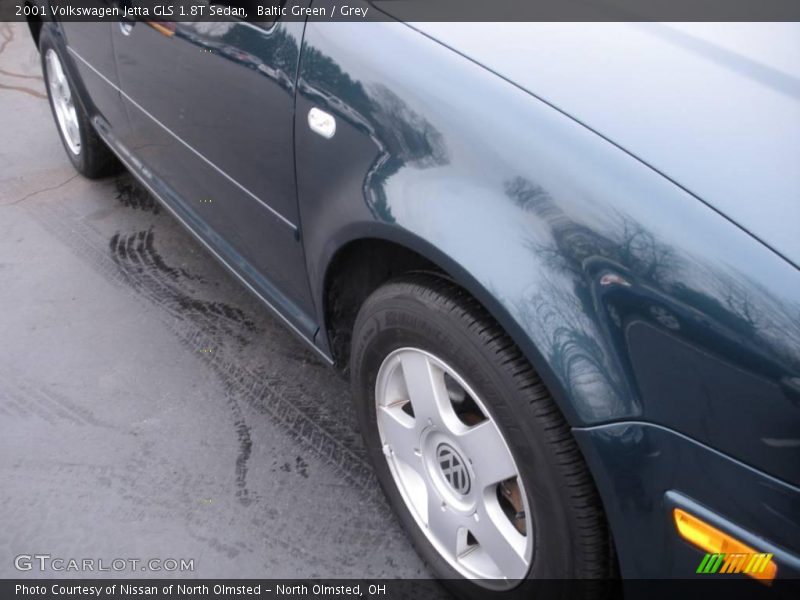 Baltic Green / Grey 2001 Volkswagen Jetta GLS 1.8T Sedan