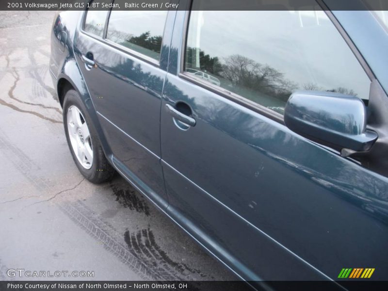 Baltic Green / Grey 2001 Volkswagen Jetta GLS 1.8T Sedan