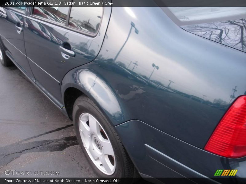 Baltic Green / Grey 2001 Volkswagen Jetta GLS 1.8T Sedan
