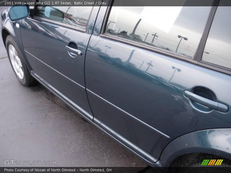 Baltic Green / Grey 2001 Volkswagen Jetta GLS 1.8T Sedan