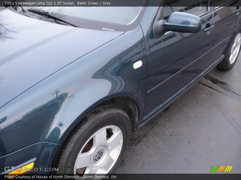 Baltic Green / Grey 2001 Volkswagen Jetta GLS 1.8T Sedan