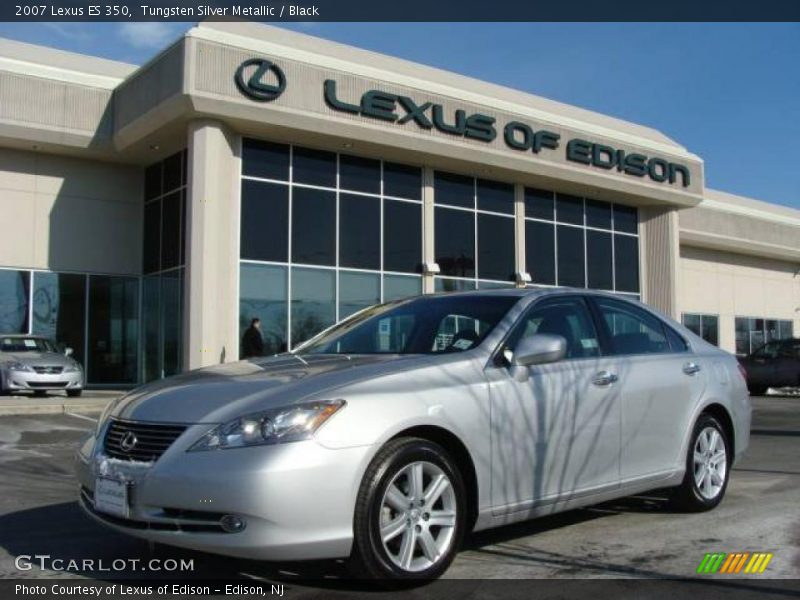 Tungsten Silver Metallic / Black 2007 Lexus ES 350