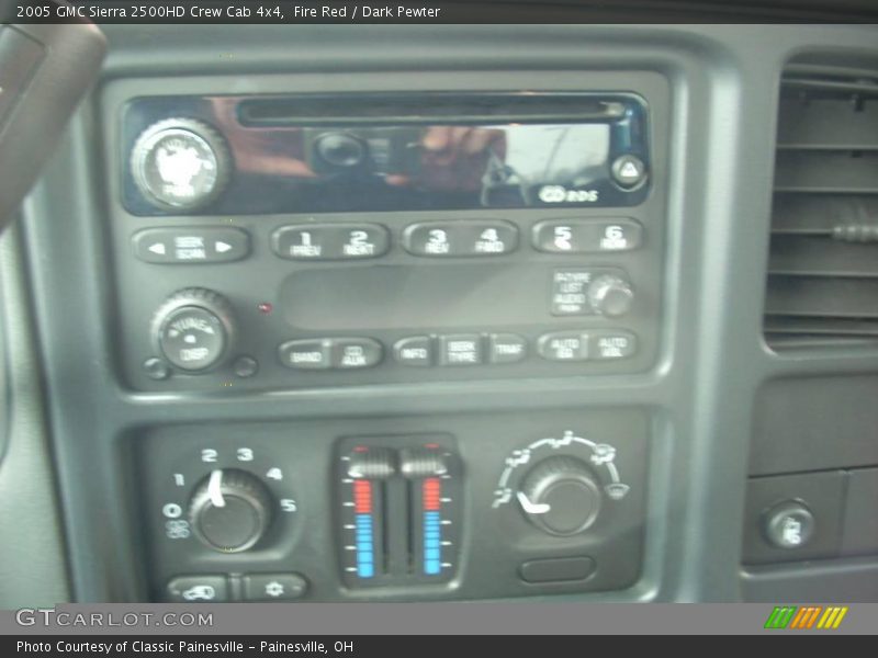 Fire Red / Dark Pewter 2005 GMC Sierra 2500HD Crew Cab 4x4
