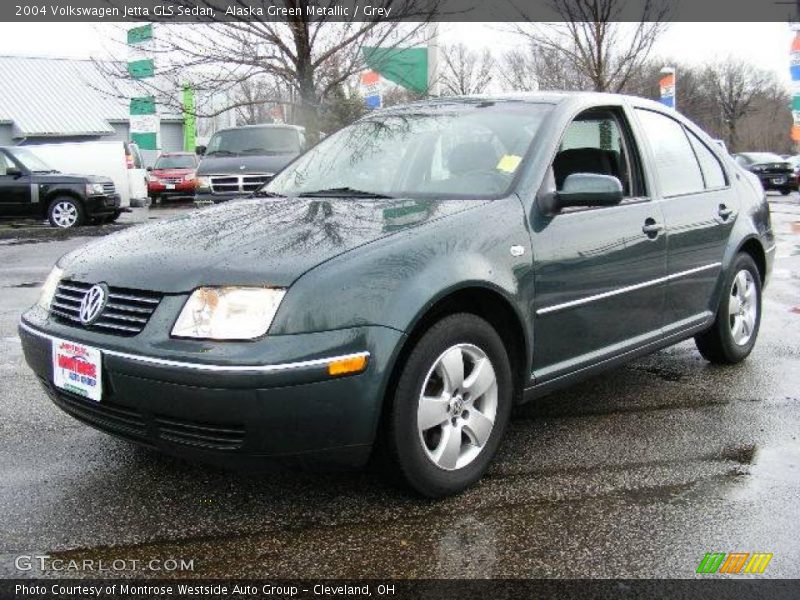 Alaska Green Metallic / Grey 2004 Volkswagen Jetta GLS Sedan