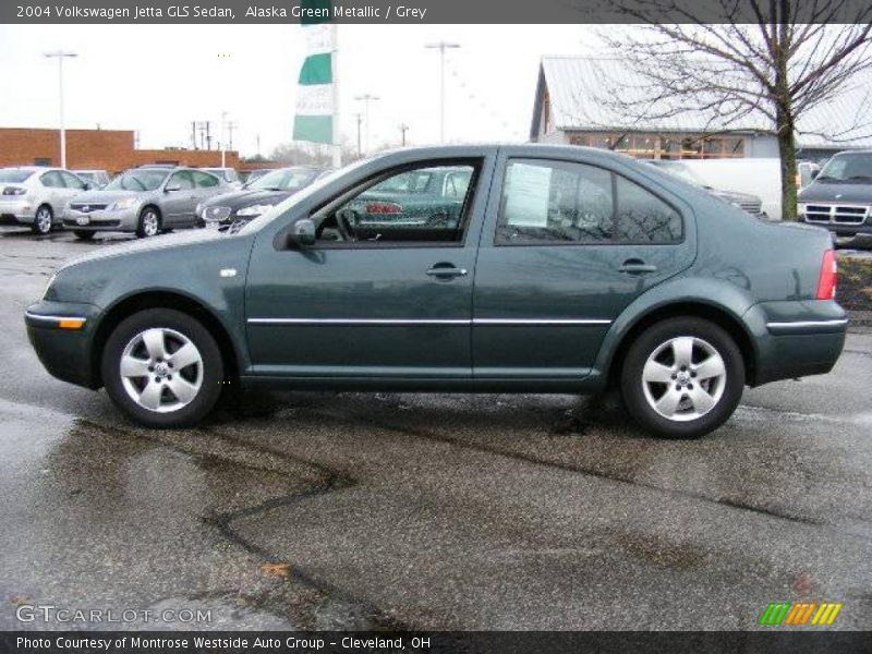 Alaska Green Metallic / Grey 2004 Volkswagen Jetta GLS Sedan