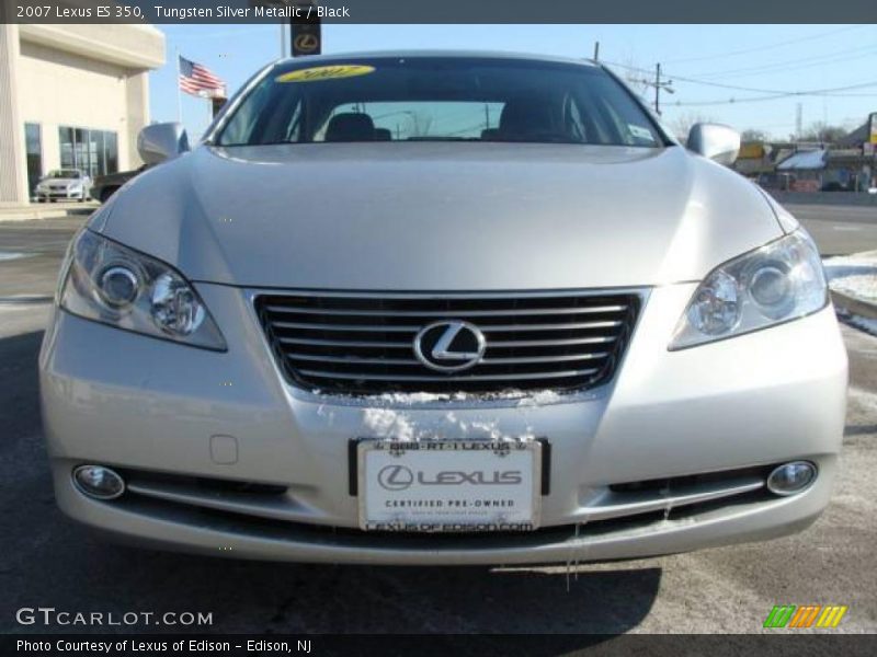Tungsten Silver Metallic / Black 2007 Lexus ES 350