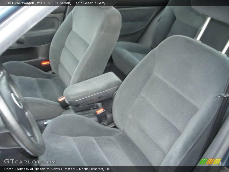 Baltic Green / Grey 2001 Volkswagen Jetta GLS 1.8T Sedan