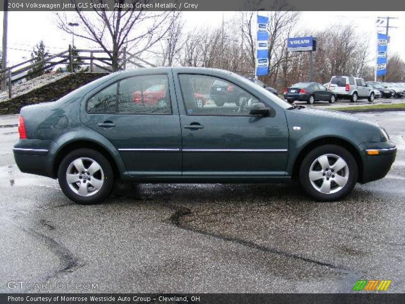 Alaska Green Metallic / Grey 2004 Volkswagen Jetta GLS Sedan