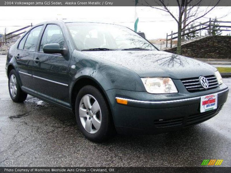 Alaska Green Metallic / Grey 2004 Volkswagen Jetta GLS Sedan