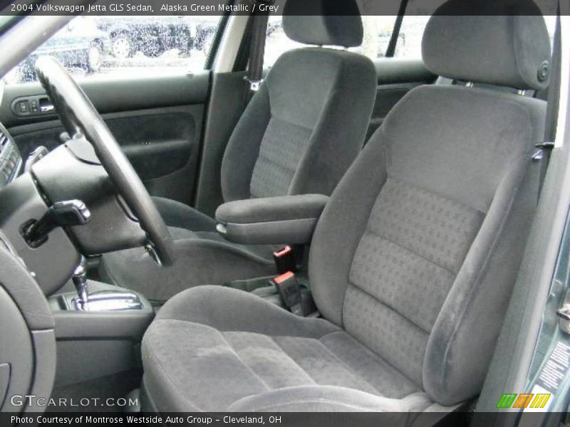 Alaska Green Metallic / Grey 2004 Volkswagen Jetta GLS Sedan