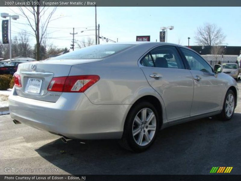 Tungsten Silver Metallic / Black 2007 Lexus ES 350