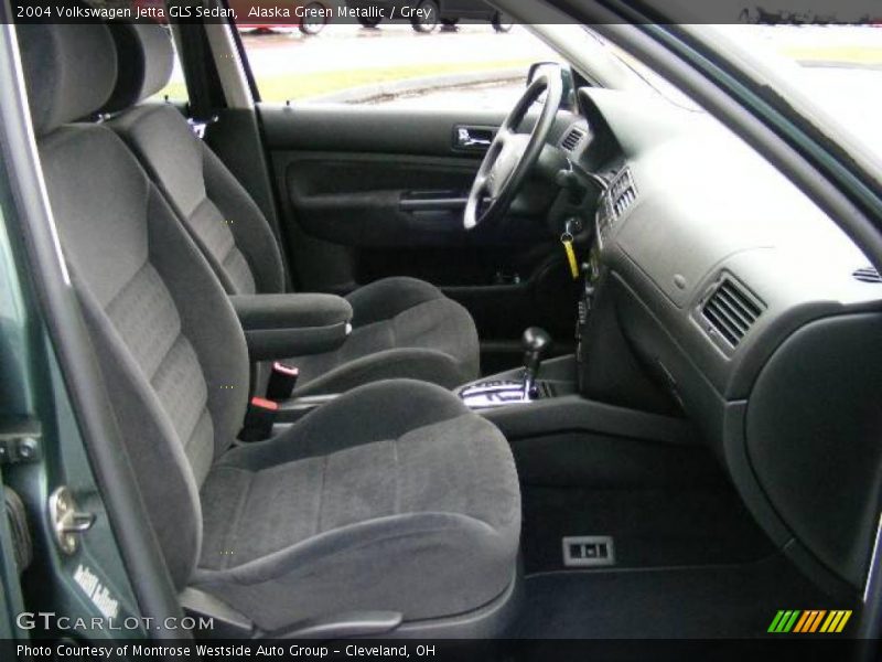 Alaska Green Metallic / Grey 2004 Volkswagen Jetta GLS Sedan