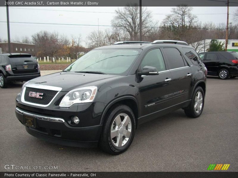Carbon Black Metallic / Ebony 2008 GMC Acadia SLT