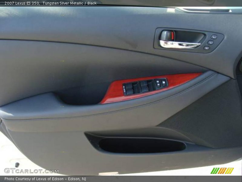 Tungsten Silver Metallic / Black 2007 Lexus ES 350