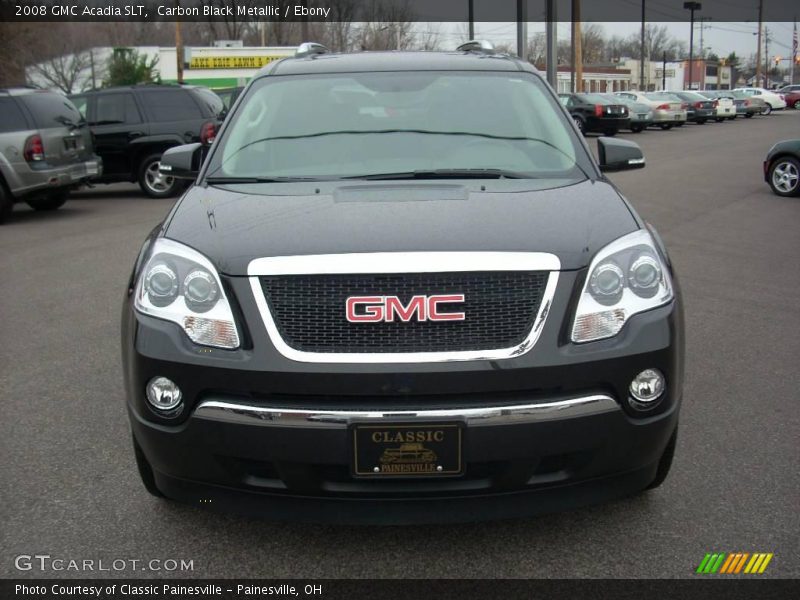 Carbon Black Metallic / Ebony 2008 GMC Acadia SLT