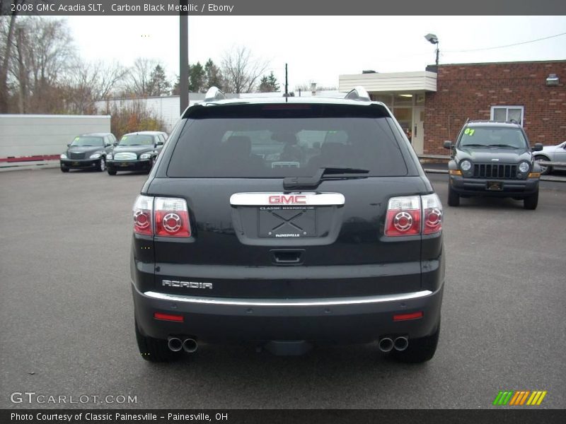 Carbon Black Metallic / Ebony 2008 GMC Acadia SLT