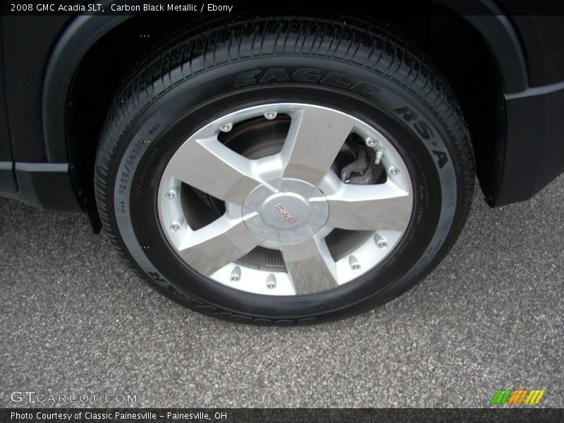Carbon Black Metallic / Ebony 2008 GMC Acadia SLT