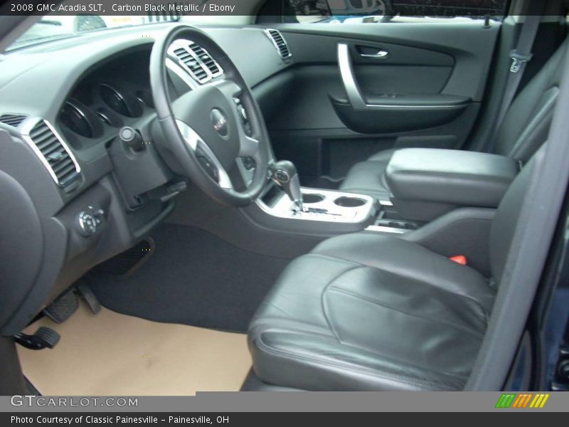 Carbon Black Metallic / Ebony 2008 GMC Acadia SLT