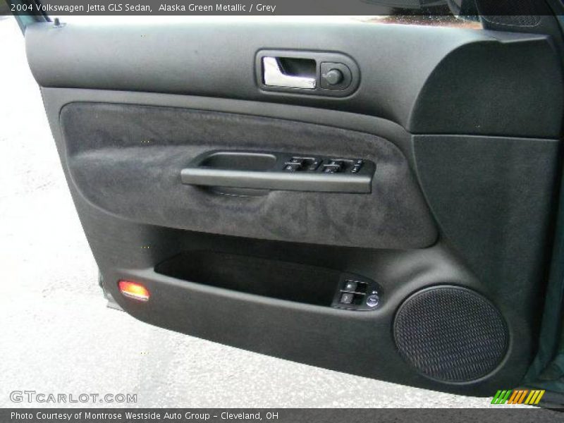 Alaska Green Metallic / Grey 2004 Volkswagen Jetta GLS Sedan