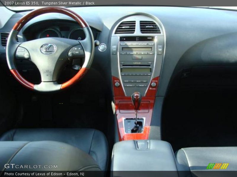 Tungsten Silver Metallic / Black 2007 Lexus ES 350