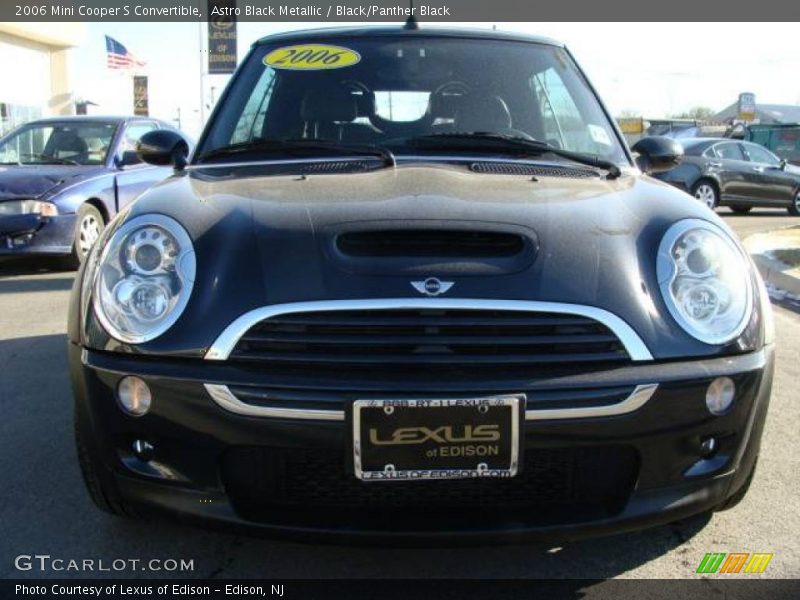 Astro Black Metallic / Black/Panther Black 2006 Mini Cooper S Convertible