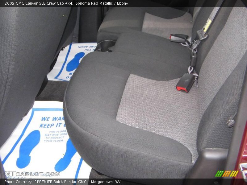 Sonoma Red Metallic / Ebony 2009 GMC Canyon SLE Crew Cab 4x4