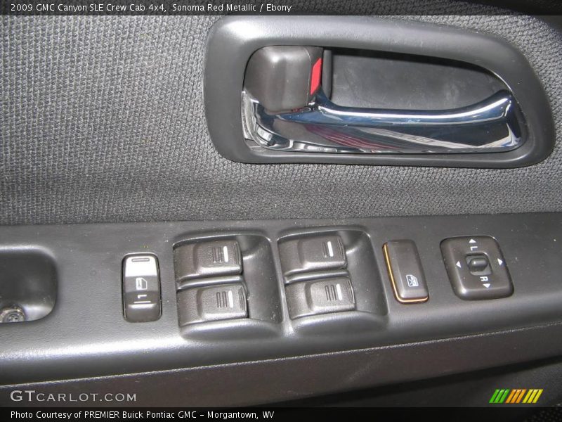 Sonoma Red Metallic / Ebony 2009 GMC Canyon SLE Crew Cab 4x4