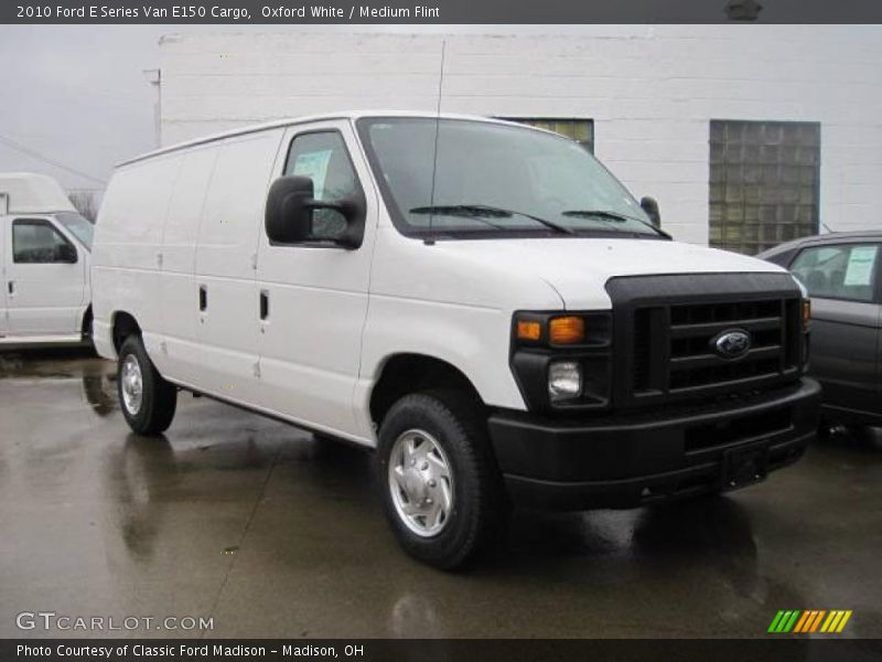 Oxford White / Medium Flint 2010 Ford E Series Van E150 Cargo