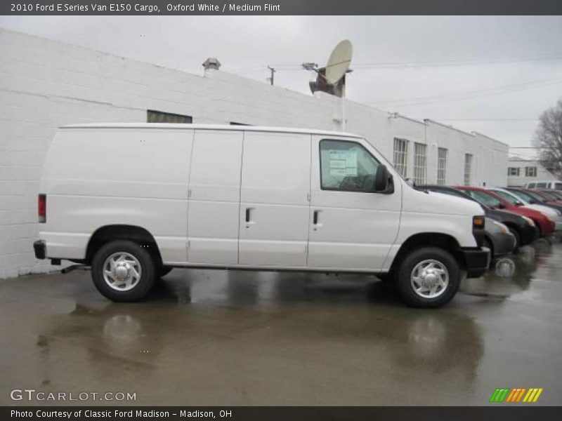 Oxford White / Medium Flint 2010 Ford E Series Van E150 Cargo