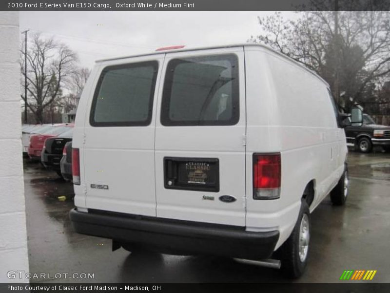 Oxford White / Medium Flint 2010 Ford E Series Van E150 Cargo