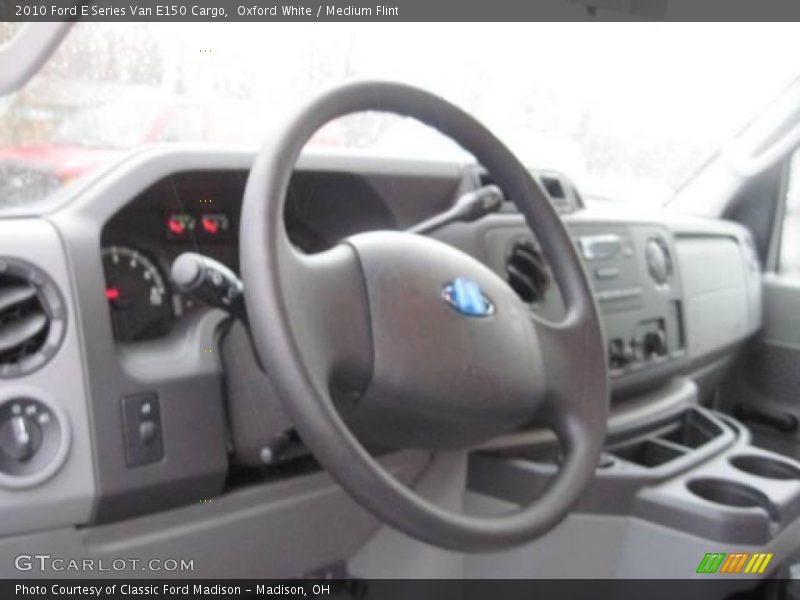 Oxford White / Medium Flint 2010 Ford E Series Van E150 Cargo