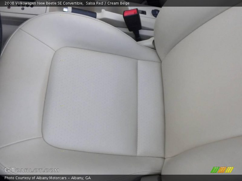 Salsa Red / Cream Beige 2008 Volkswagen New Beetle SE Convertible