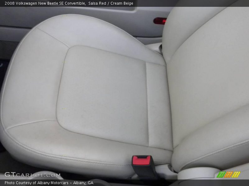 Salsa Red / Cream Beige 2008 Volkswagen New Beetle SE Convertible
