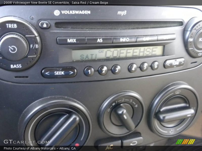 Salsa Red / Cream Beige 2008 Volkswagen New Beetle SE Convertible