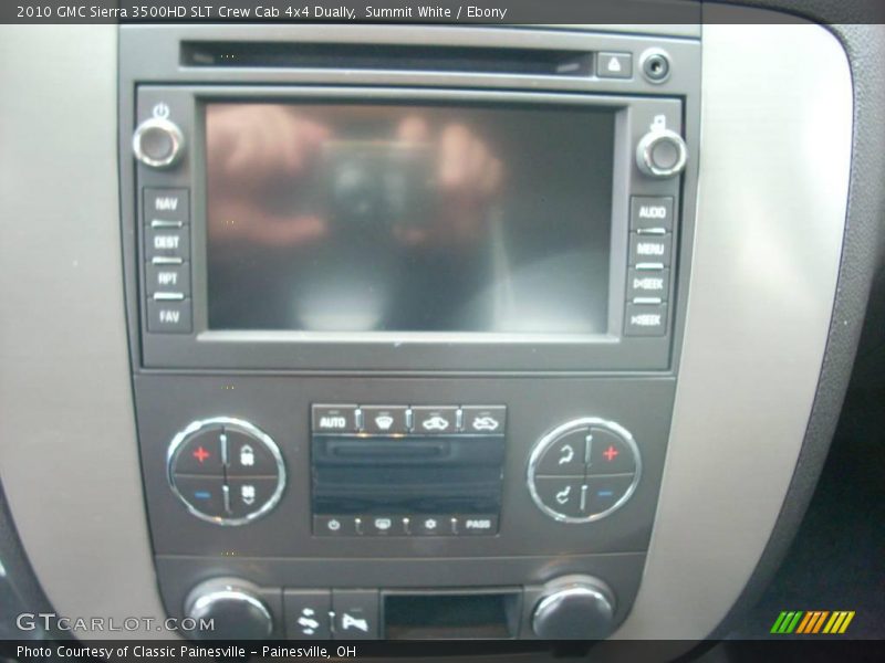 Summit White / Ebony 2010 GMC Sierra 3500HD SLT Crew Cab 4x4 Dually