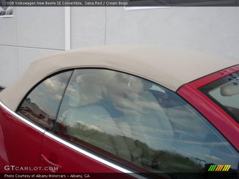 Salsa Red / Cream Beige 2008 Volkswagen New Beetle SE Convertible