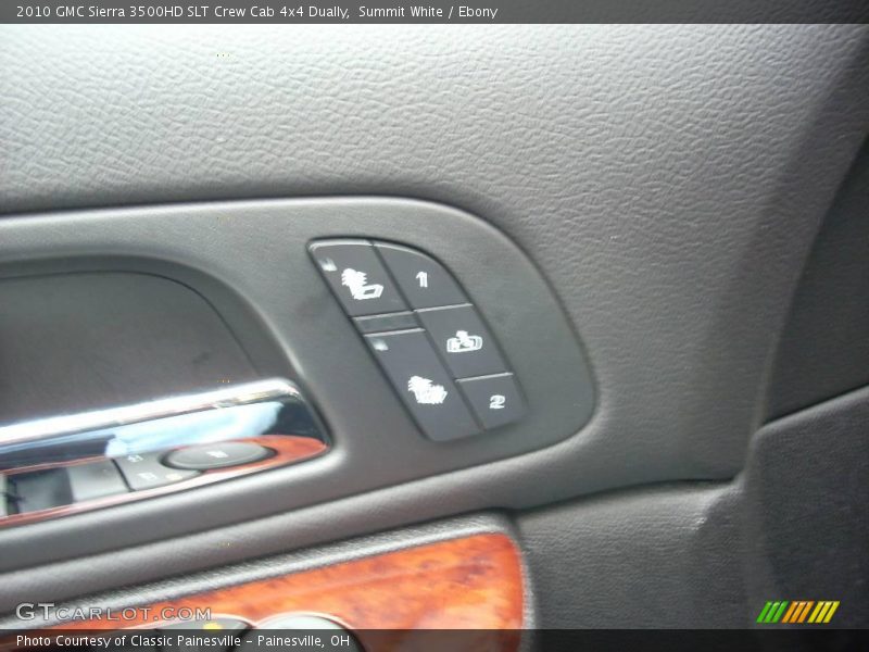 Summit White / Ebony 2010 GMC Sierra 3500HD SLT Crew Cab 4x4 Dually