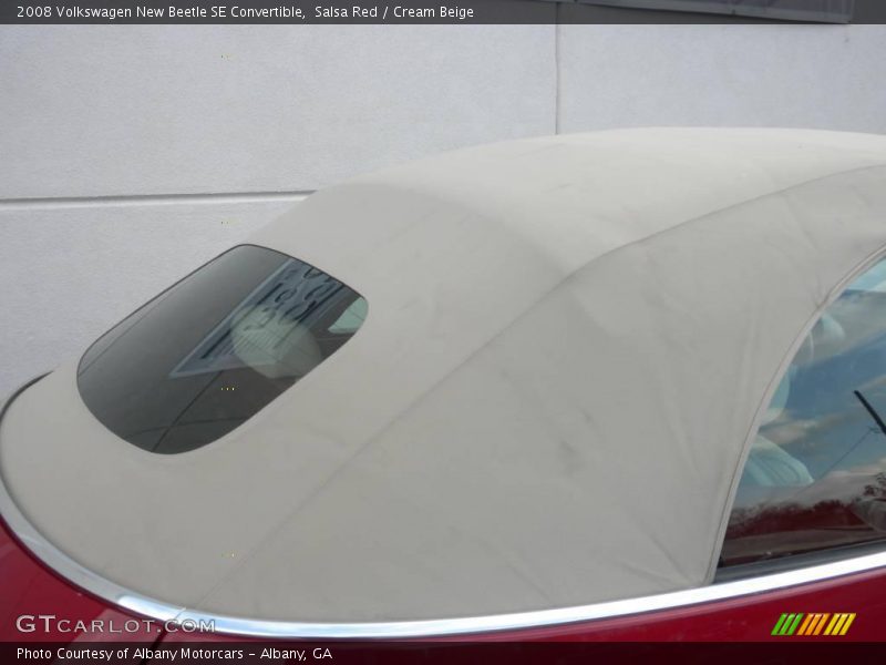 Salsa Red / Cream Beige 2008 Volkswagen New Beetle SE Convertible
