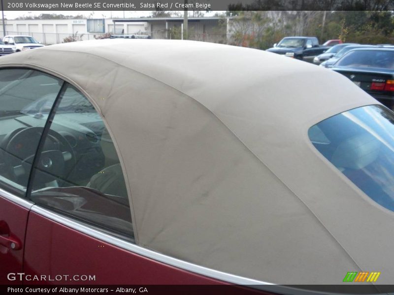 Salsa Red / Cream Beige 2008 Volkswagen New Beetle SE Convertible