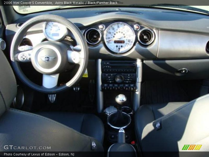 Astro Black Metallic / Black/Panther Black 2006 Mini Cooper S Convertible