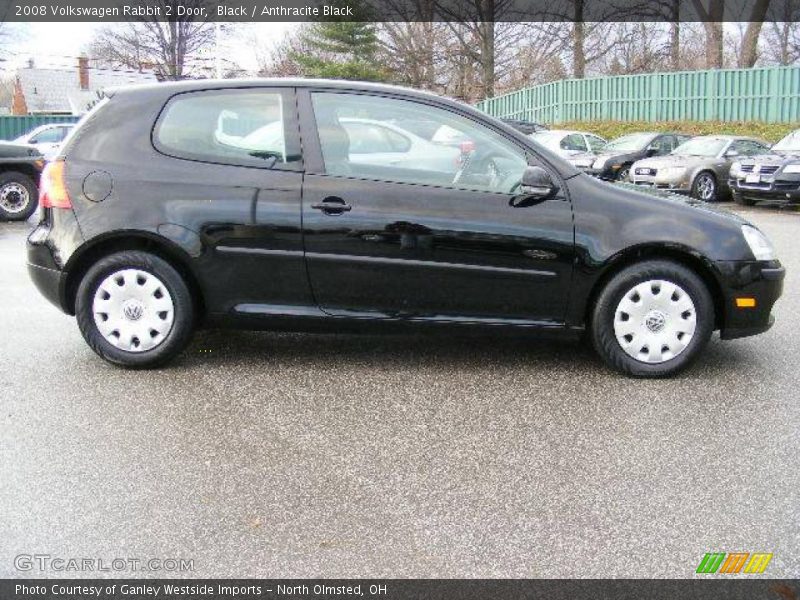 Black / Anthracite Black 2008 Volkswagen Rabbit 2 Door