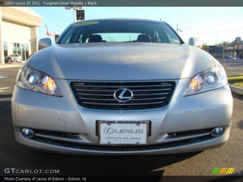 Tungsten Silver Metallic / Black 2007 Lexus ES 350