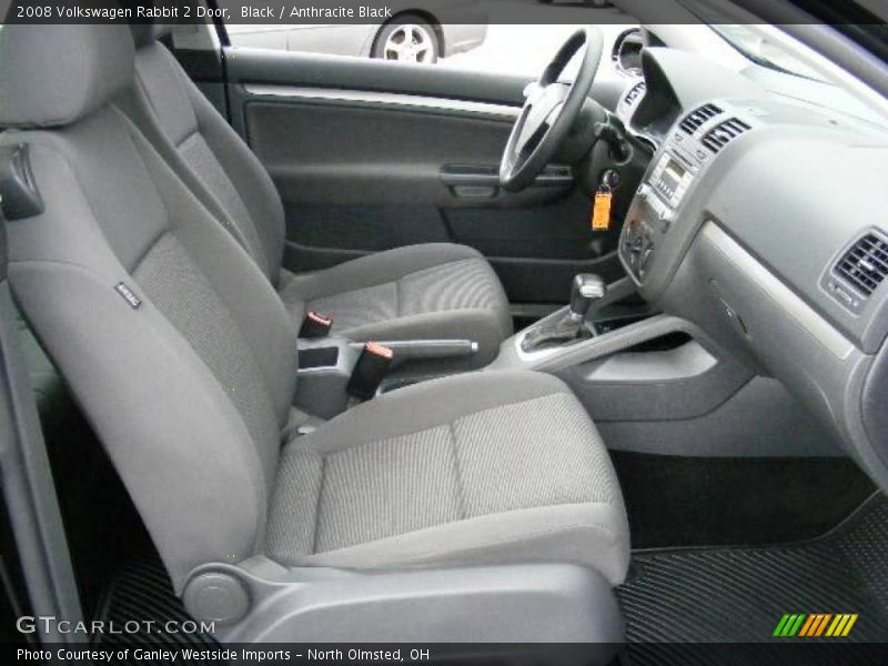 Black / Anthracite Black 2008 Volkswagen Rabbit 2 Door