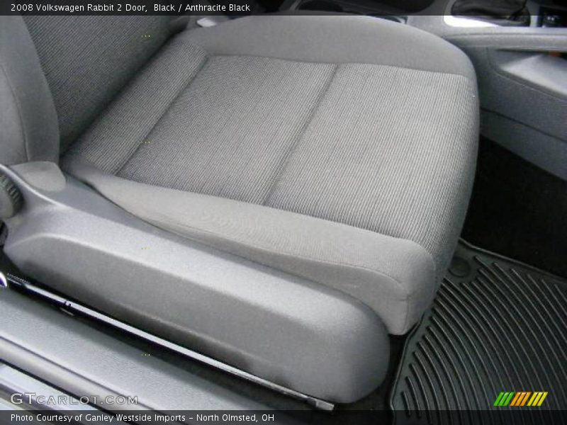Black / Anthracite Black 2008 Volkswagen Rabbit 2 Door