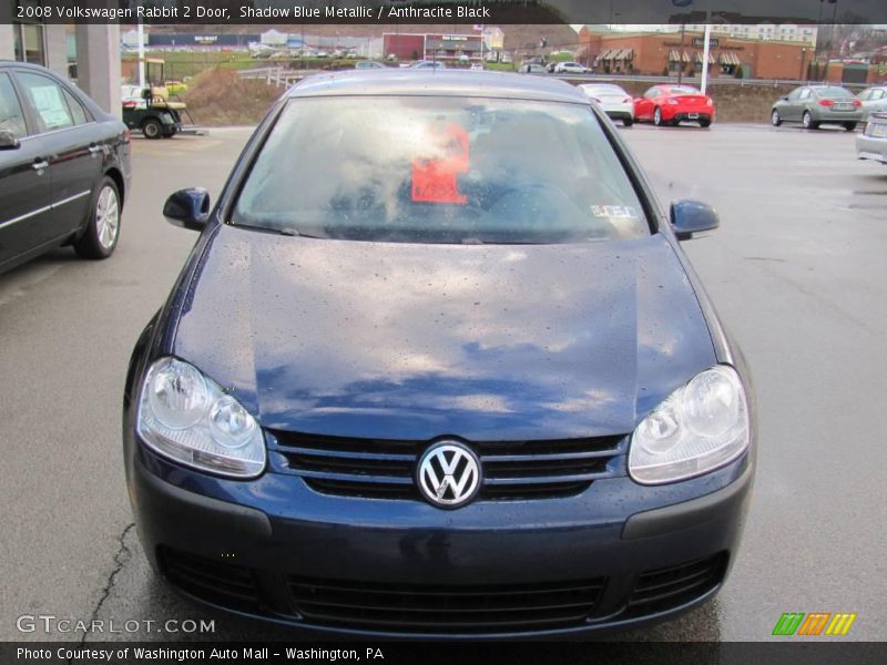Shadow Blue Metallic / Anthracite Black 2008 Volkswagen Rabbit 2 Door