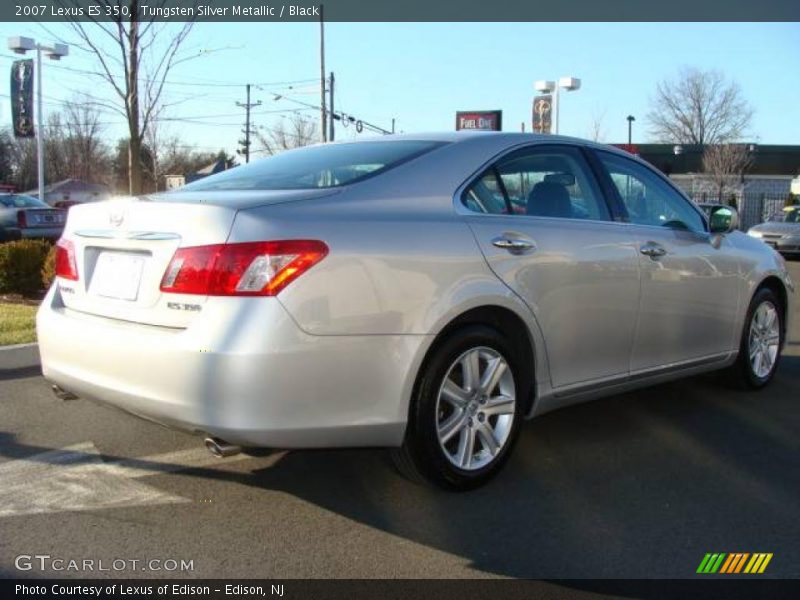 Tungsten Silver Metallic / Black 2007 Lexus ES 350