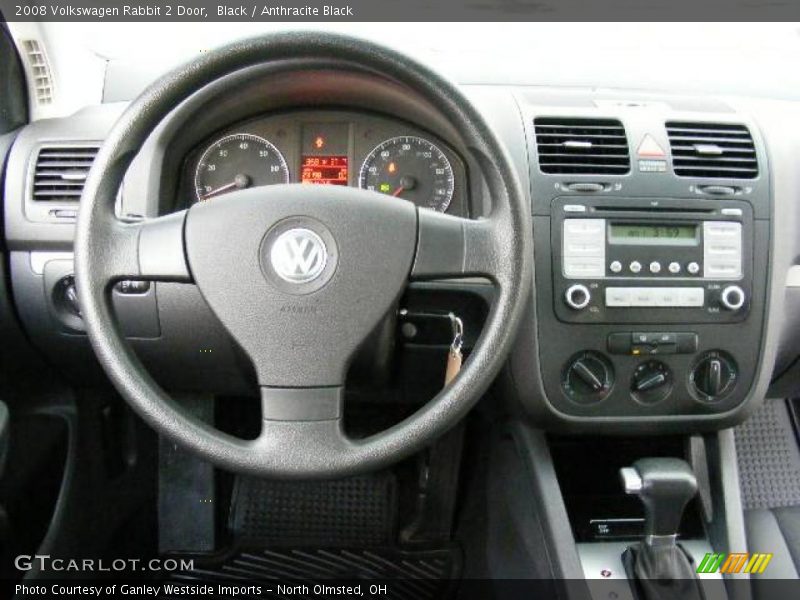Black / Anthracite Black 2008 Volkswagen Rabbit 2 Door