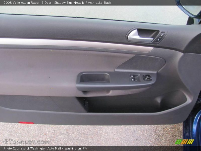 Shadow Blue Metallic / Anthracite Black 2008 Volkswagen Rabbit 2 Door